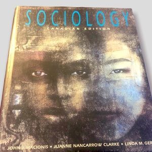 Sociology Canadian Edition Text Book
